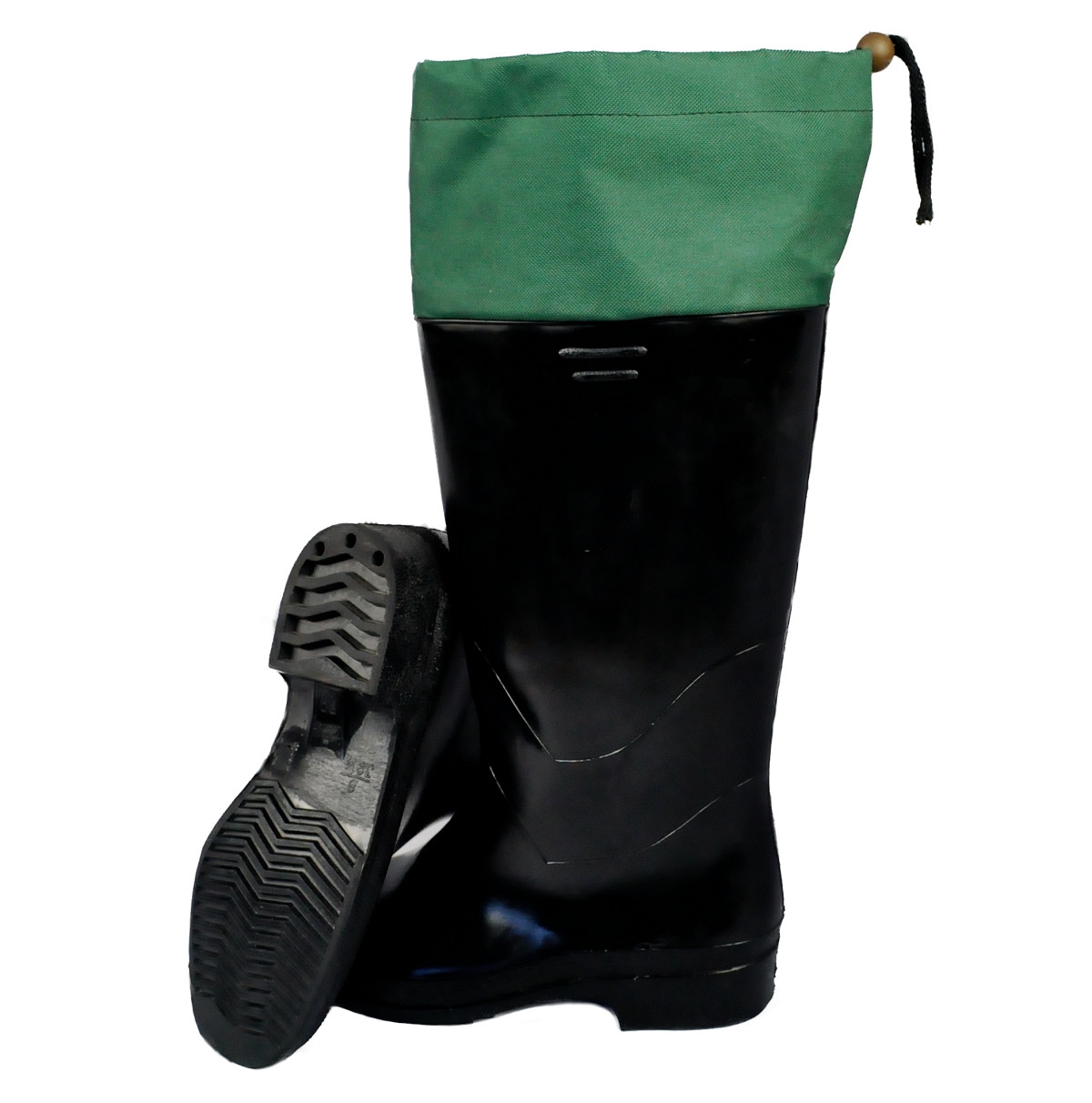 Buty prasowane z kołnierzem